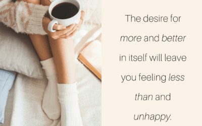 The Desire For More